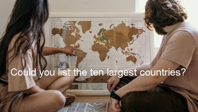 Quiz on 10 Largest Countries